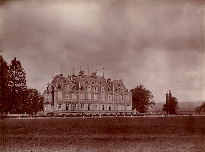 Lonray - Tiré de l'ouvrage L'Equipage du marquis de Chambray - Photos de Maurice de Gasté (1894) - Bnf (Gallica)